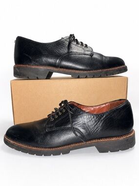 H.S. Trask Gallatin Plain-Toe Blucher Oxford Men’s 12M Vintage USA Made